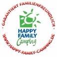 happy family camping